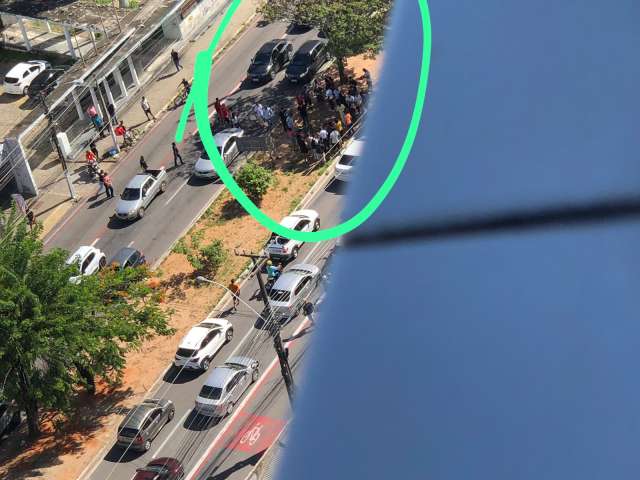 Urgente: Tiroteio na Prudente de Morais com Apodi, na frente da Smartfit