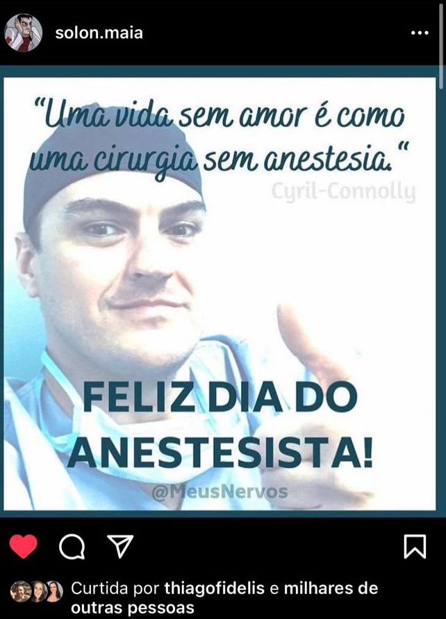 Esposa faz campanha para custear tratamento de anestesista internado com covid-19