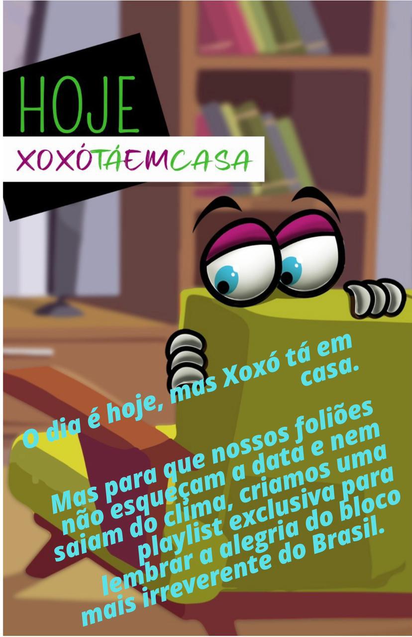 Carnaval: Este ano Xoxó tá em casa
