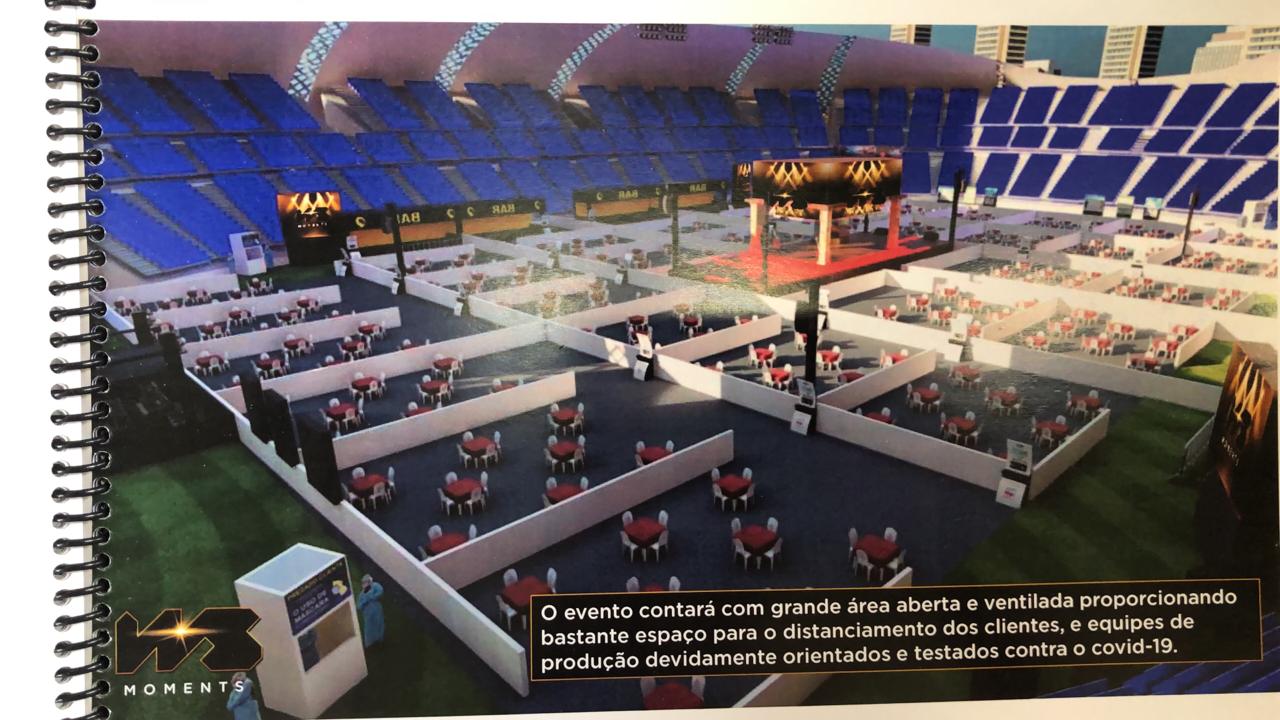 Safadão: Show de organização