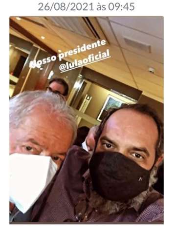[VIDEO] Empresário que tirou foto de rosto colado com Lula agora lamenta: 