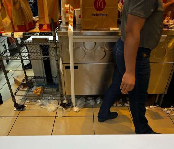 Nojeira do McDonald’s da Roberto Freire