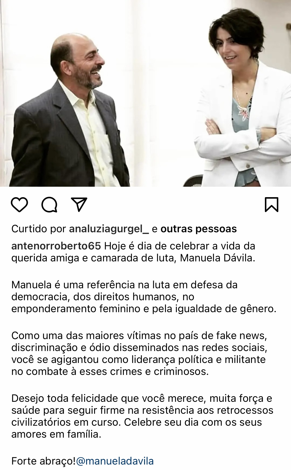 O amigo de Manu