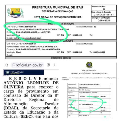 Fátima lidera pesquisa divulgada por instituto do presidente do PT em cidade do RN e cargo comissionado do Governo
