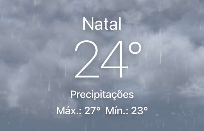 Natal com clima europeu