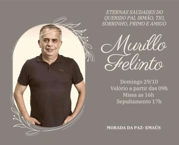 Velório Murillo Felinto