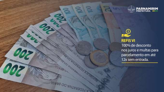 Refis 2023: Prefeitura encaminha projeto para votação na Câmara de Parnamirim