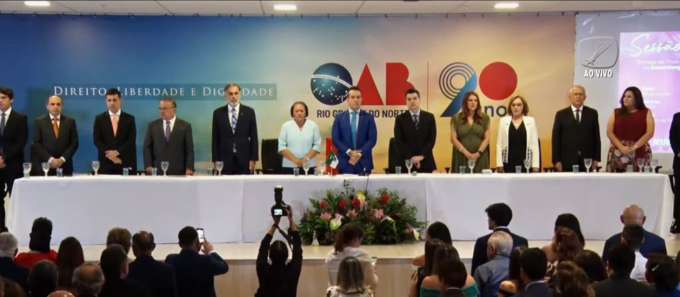 Câmara de Vereadores realizou entrega de Título de Cidadão Natalense ao desembargador Glauber Rêgo