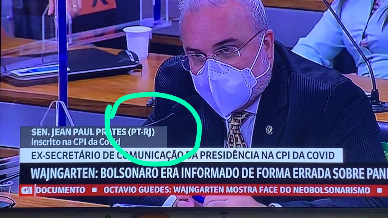 TV Senado destaca Jean, o carioca