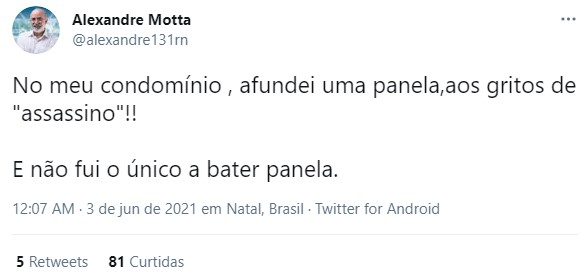 As panelas de Alexandre Mota