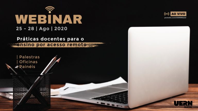 UERN Natal realiza evento digital para planejamento, preparação e execução de aulas remotas de 2020.1