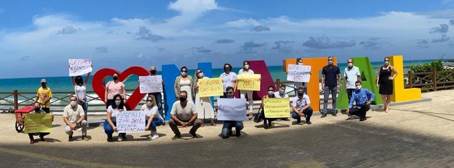 Profissionais do turismo fazem movimentação para não fechamento das praias, e pedem por fiscalização mais rigorosa
