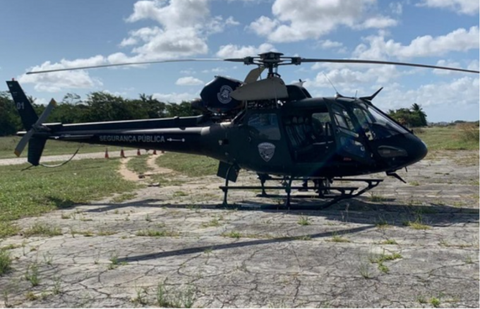 Urgente: Facção criminosa ameaça derrubar helicóptero Potiguar 01