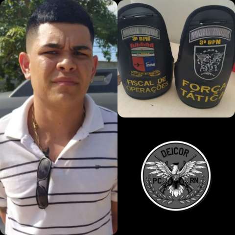 Deicor prende homem suspeito de homicídio e extorsão de políticos e comerciantes no RN