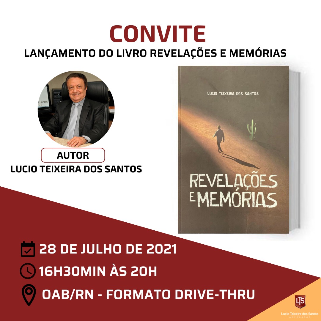 Professor Lúcio Teixeira lança o livro 