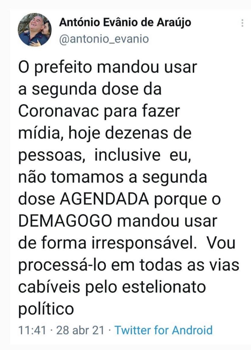 Advogado vai processar prefeito de Mossoró por 