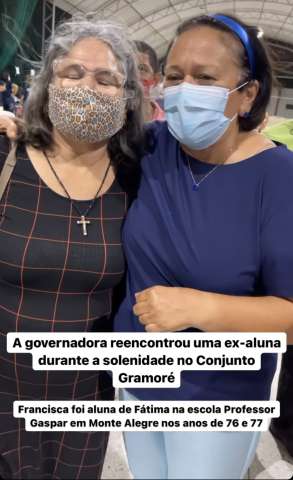 Milagre: Fátima reencontra uma ex-aluna