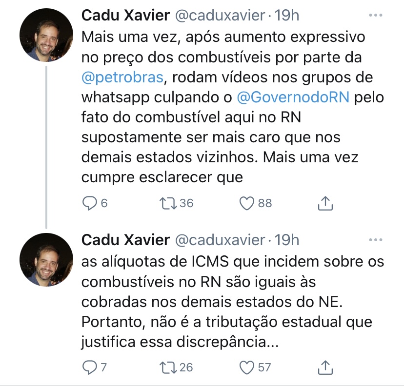 Secretário de Tributação diz que as alíquotas  que incidem sobre os combustíveis são iguais em todo Nordeste