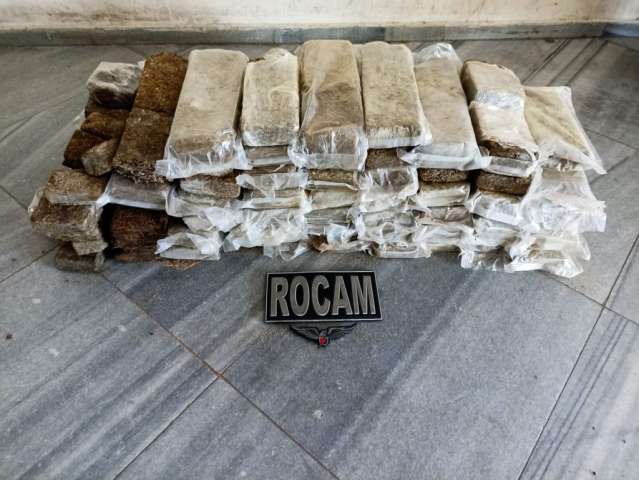 Mais de 50 quilos de drogas são apreendidos pela PM em Natal