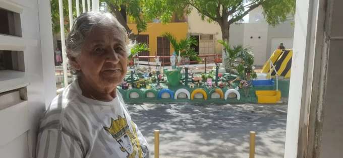 'Praça da Saudade': avó faz memorial para neto que morreu aos 4 anos no RN