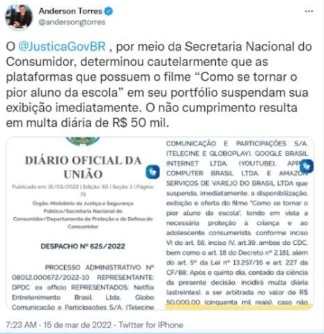 Ministério da Justiça determina que filme com Gentili e Porchat seja retirado do streaming
