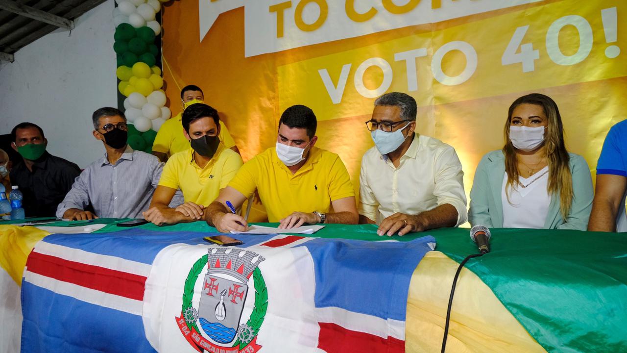 Convenção do PSB oficializa candidatura de Poti Neto a prefeito de São Gonçalo do Amarante