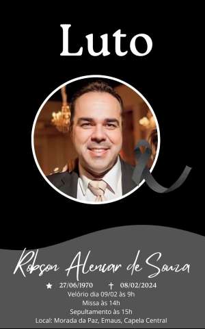 Morre o médico Robson Alencar de Souza