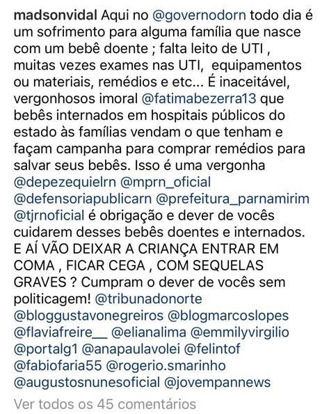 Madson Vidal: Médico denuncia descaso com saúde publica infantil do RN