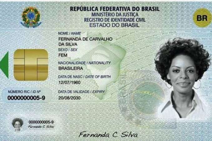Nova carteira de identidade começa a ser emitida na próxima semana