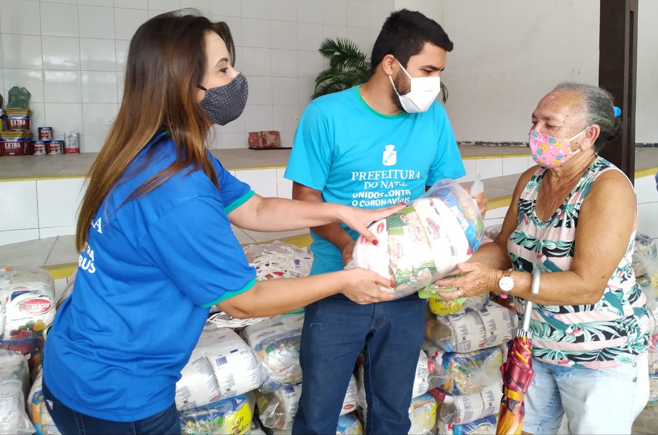 Prefeitura de Natal distribuiu 85 mil cestas básicas durante pandemia