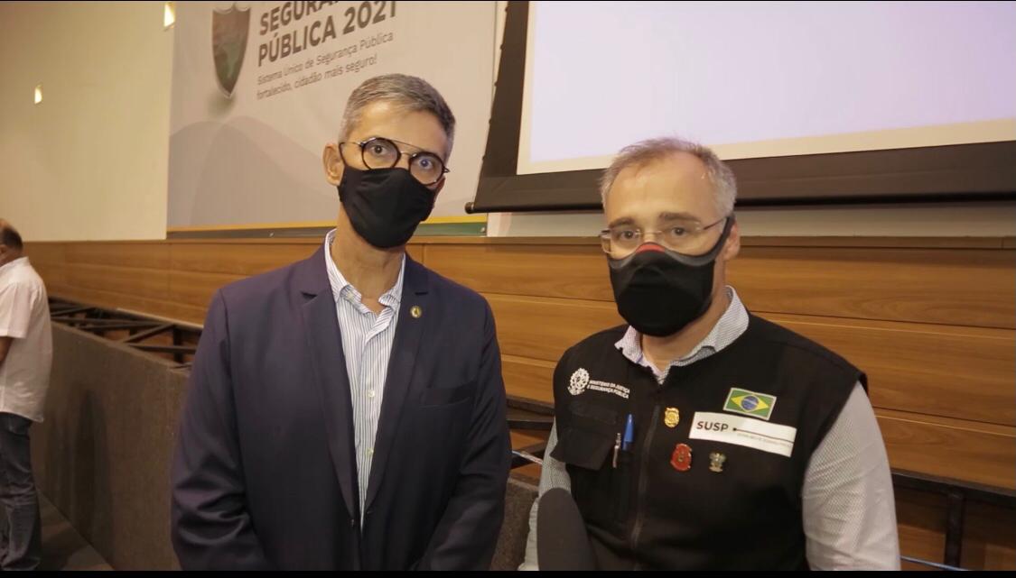 Ministro da Justiça destaca trabalho do Coronel Azevedo pela Segurança Pública do RN