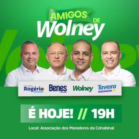Vereador Wolney França reúne pré-candidatos em ato de apoio