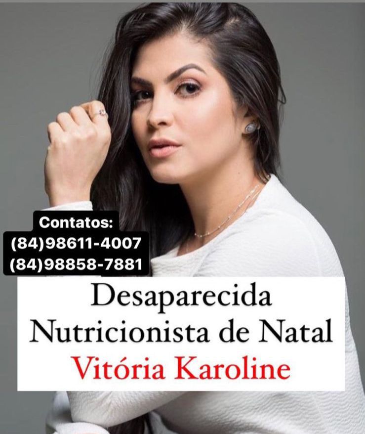 Nutricionista desaparecida