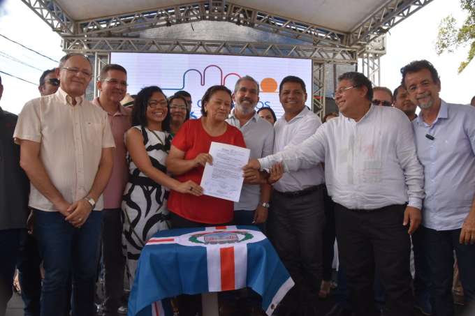 Eraldo assina Ordem de Serviço para construção da Ponte dos Santos Mártires