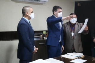 César Augusto Maia toma posse na Câmara Municipal de Parnamirim