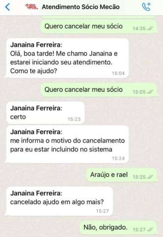 [FOTO] Torcedor cancela sócio e viraliza por motivo inusitado: 