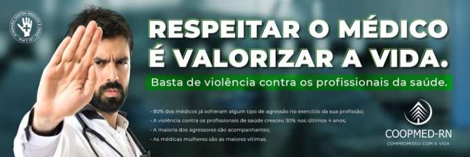 Coopmed lança Campanha  contra Agressão aos Médicos