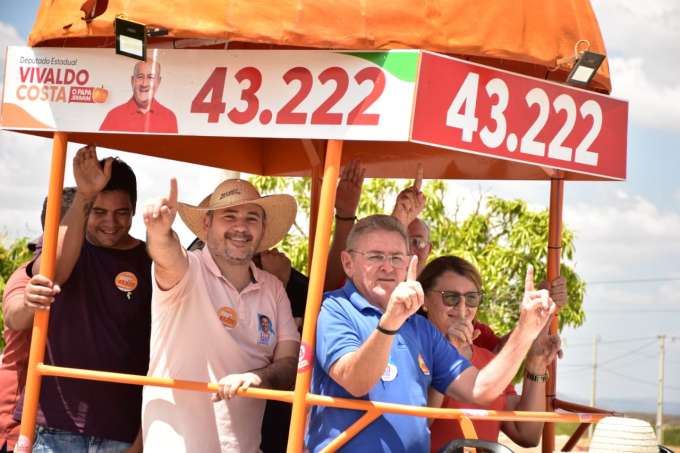 Deputado Beto Rosado participa de caminhada em São Fernando 