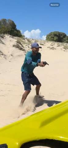 [VÍDEO] Audácia: bandidos tentam assaltar turistas em passeio nas dunas no litoral cearense