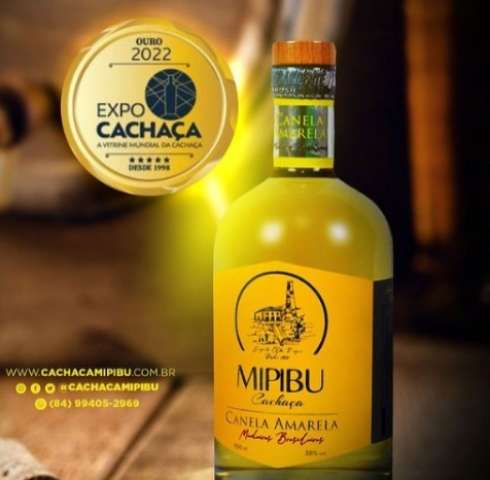 Cachaça Mipibu ganha mais uma medalha de Ouro na Expocachaça Brasil