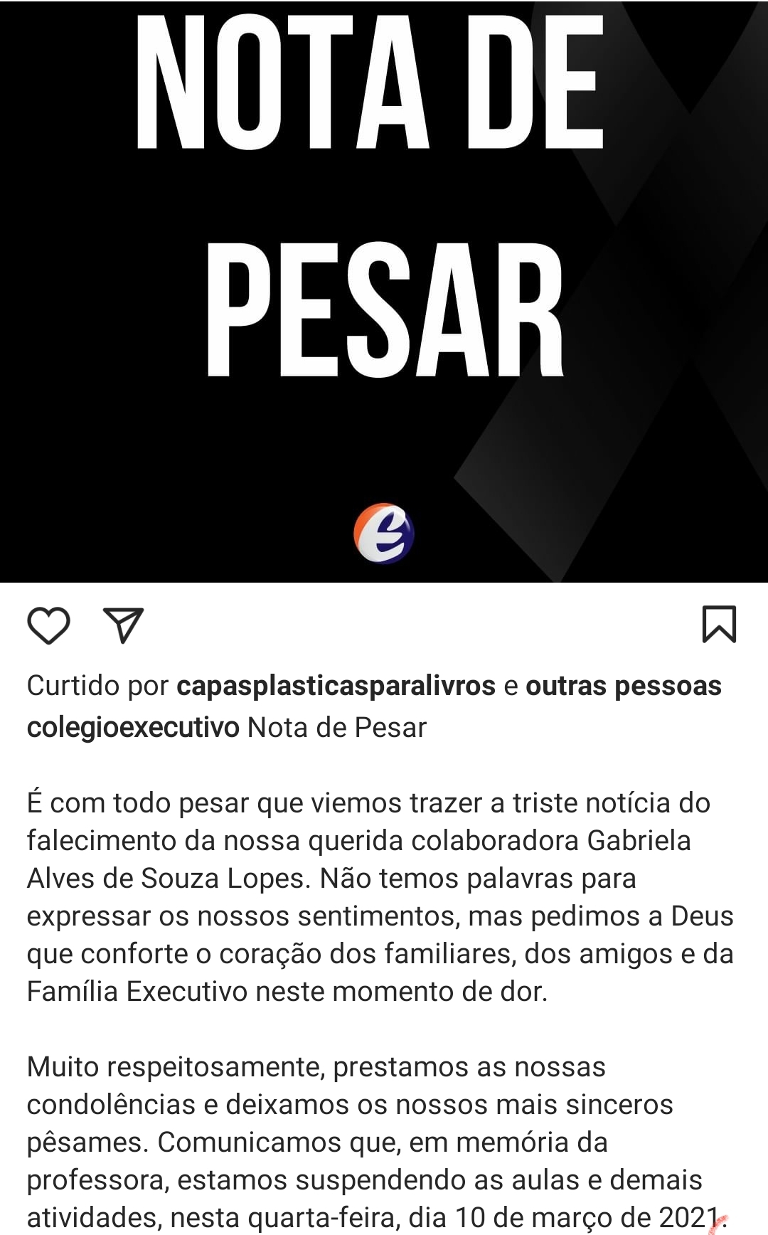 Professora da rede particular morre de covid-19
