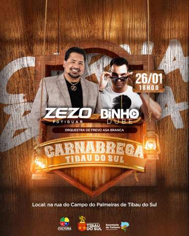 Carnabrega Tibau do Sul anuncia data e artistas confirmados