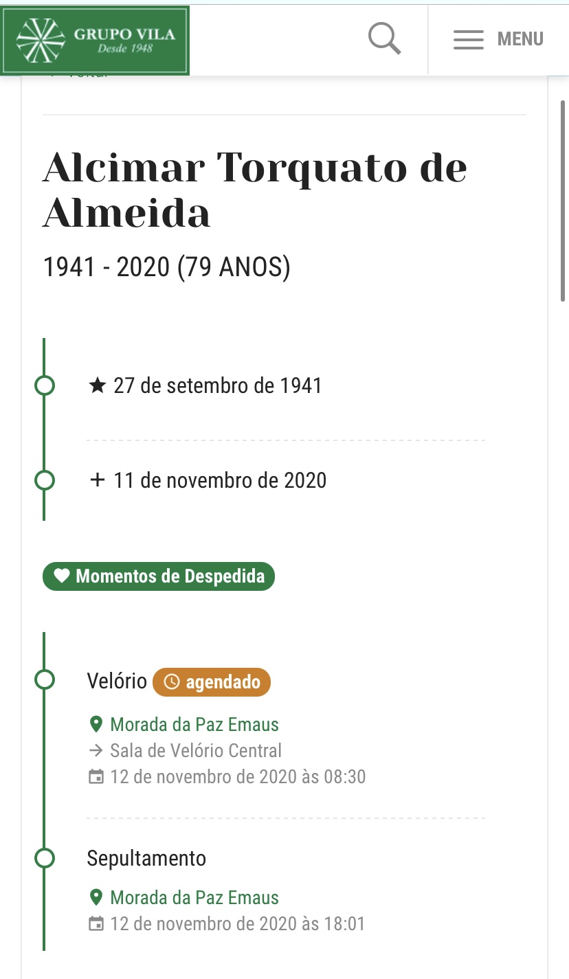 Velório de Alcimar Torquato