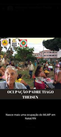 Absurdo: Casarão que pertencia ao padre Tiago Theisen é invadido pelo movimento popular por moradias