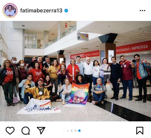 Trem da alegria petista