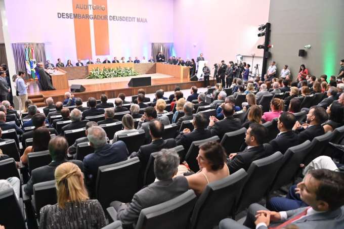 Presidente da Assembleia Legislativa participa da posse dos novos dirigentes do TJRN