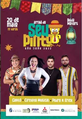 “Arraiá do Seu Pinto” começa venda de ingressos para abertura da temporada junina em Natal