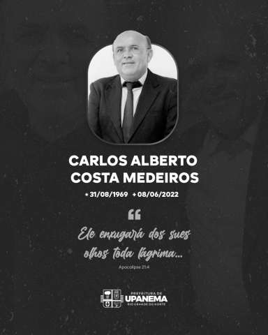 Vice-prefeito de cidade no interior do RN morre aos 52 anos