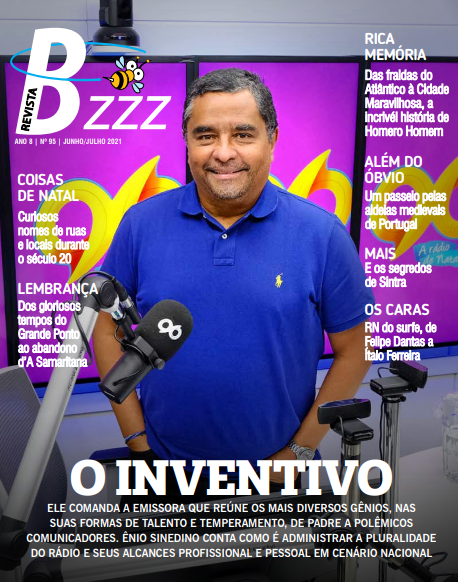 Leitura obrigatória: Revista Bzzz destaca história de sucesso de Enio Sinedino na 96 fm
