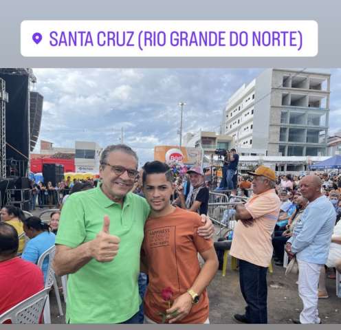 O abraço político